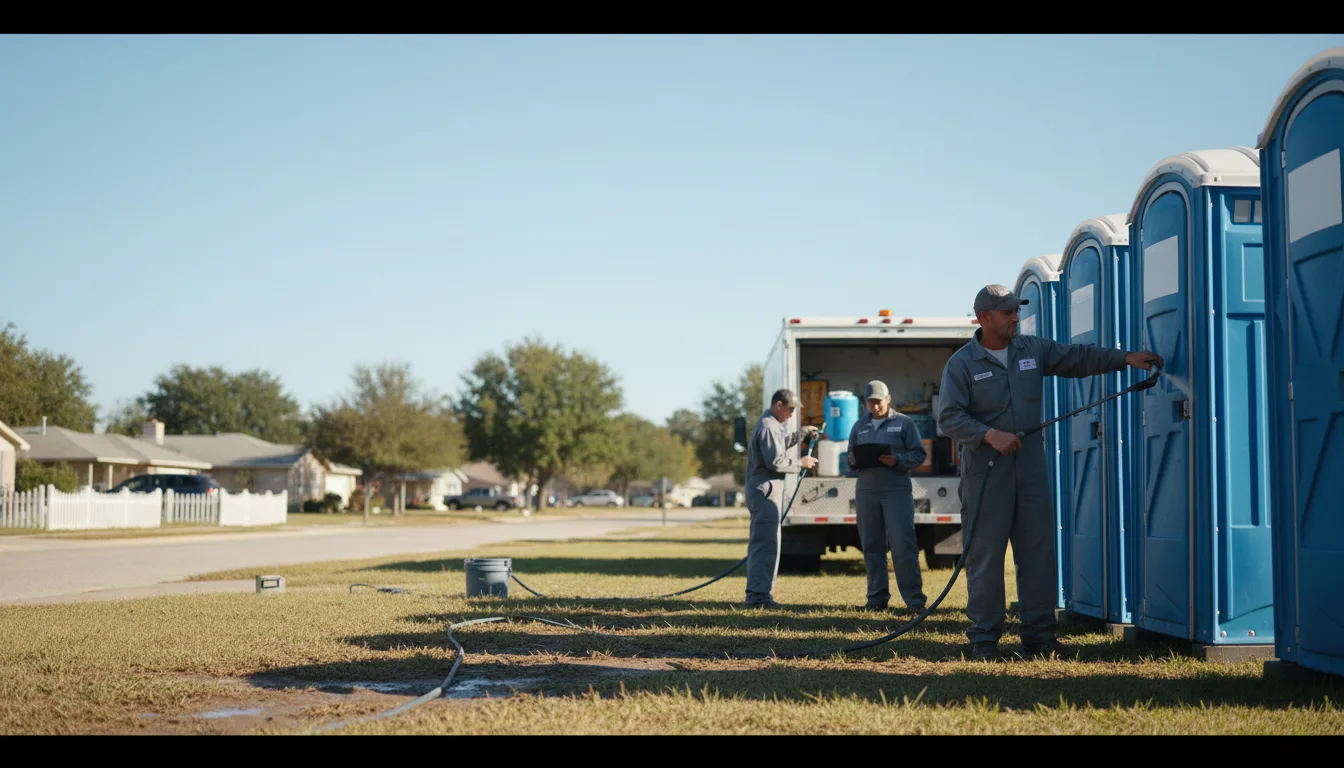 Long-Term Portable Toilet Rental in Popejoy, IA near me